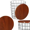 Springos CT0036 Coffee Table with Wooden Top Photo 8