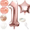 Holiday decorations set Springos PS0022 Rose Photo 7