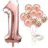 Holiday decorations set Springos PS0022 Rose Photo 8