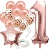 Holiday decorations set Springos PS0022 Rose Photo 10