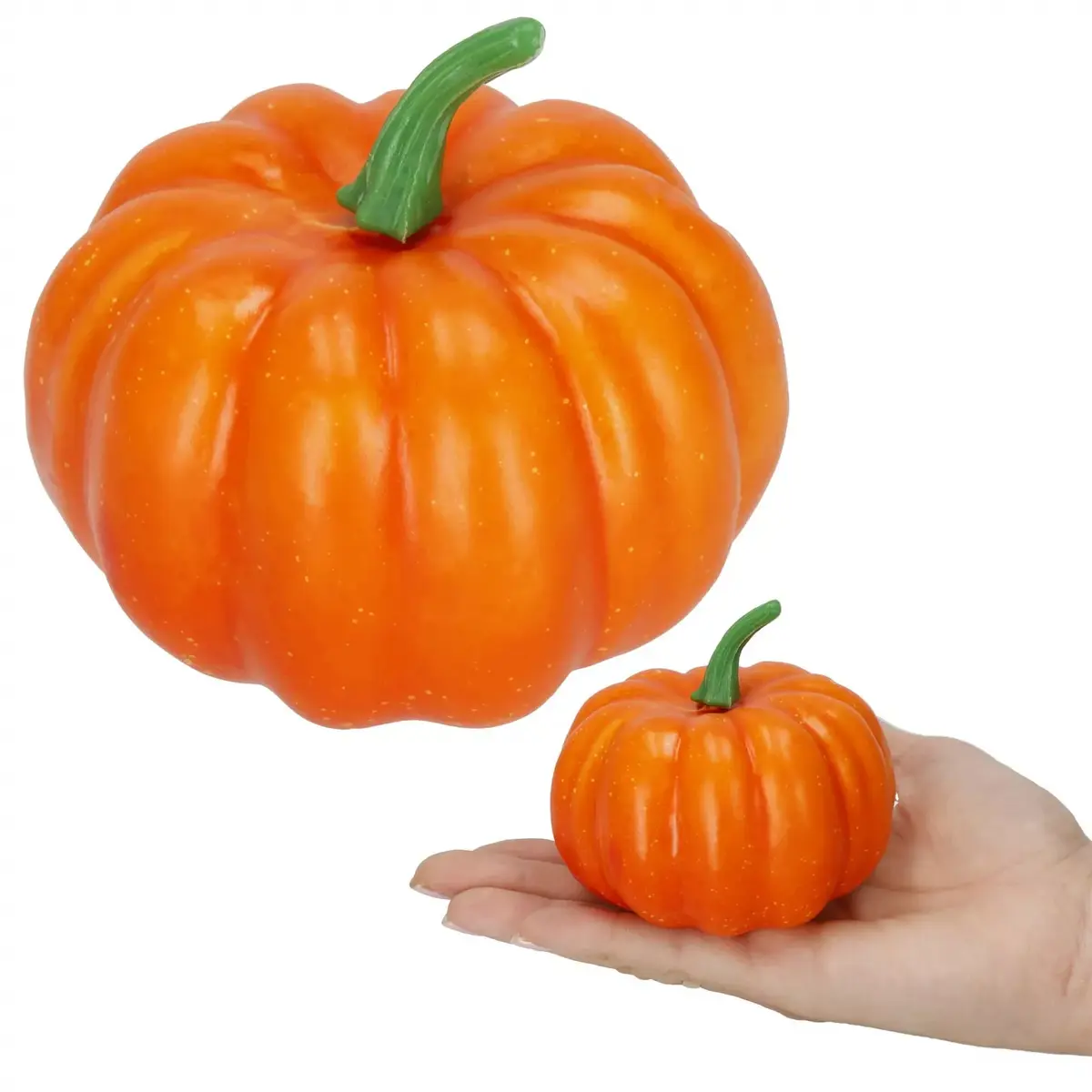 Decorative artificial pumpkin Springos HA5225 Photo 6