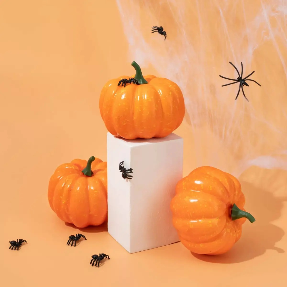 Decorative artificial pumpkin Springos HA5225 Photo 9