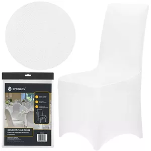 Chair cover Springos HA0207 stretchable fabric universal fit for standard chairs