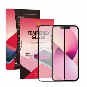 Защитное стекло Mocco для Samsung Galaxy S21 FE — полноэкранное с рамкой, черное