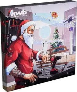 Адвент-календарь инструментов KWB 370142 — набор из 41 предмета (ручные инструменты и аксессуары)