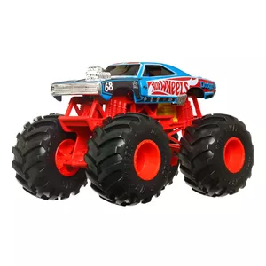 Игрушечный грузовик MATTEL Hot Wheels Monster Trucks Oversized Assortment — пластик/металл, разноцветный, 3+