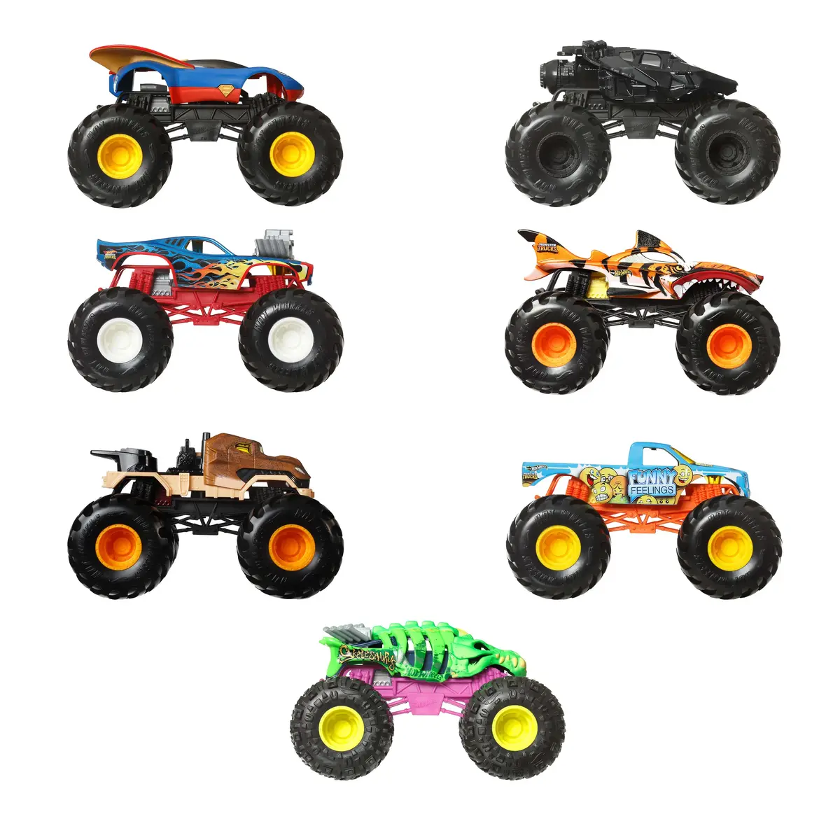 MATTEL FYJ83 Hot Wheels Monster Trucks 1:24 Photo 3