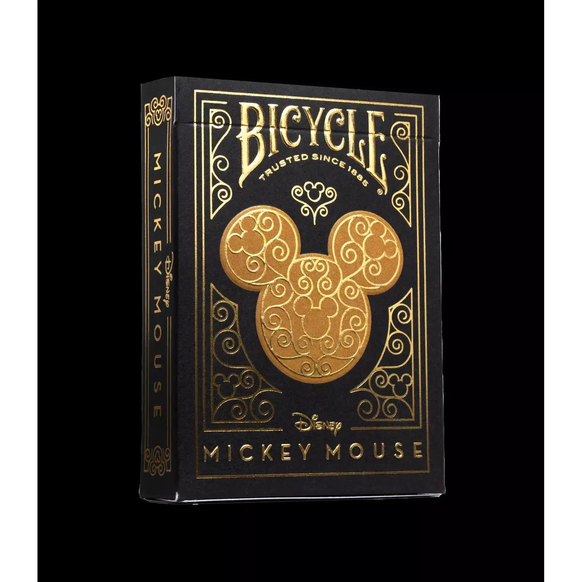 Bicycle kāršu komplekts Mickey Black Gold Photo 3