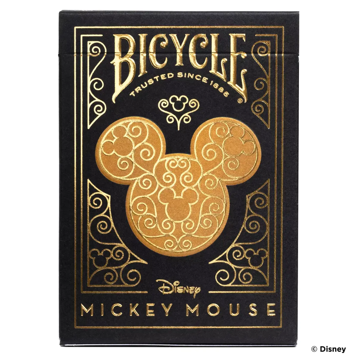 Bicycle kāršu komplekts Mickey Black Gold Photo 14