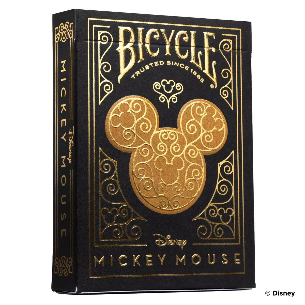 Bicycle kāršu komplekts Mickey Black Gold Photo 15