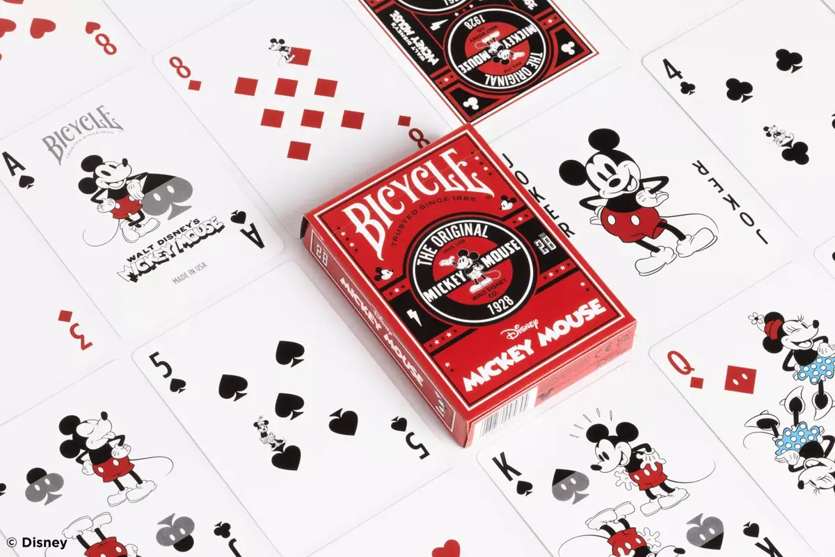 Игральные карты Bicycle Classic Mickey Photo 8