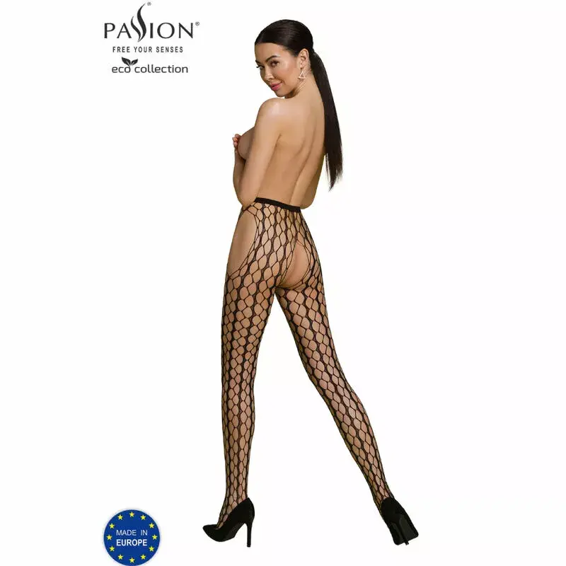 PASSION bodistocking S007 melns Photo 2