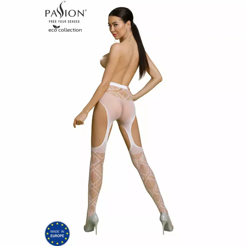 Бодистокинг PASSION S005 белый Photo 2