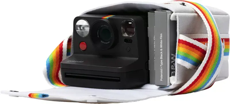 Наплечный чехол Polaroid Bag For Now White Photo 5