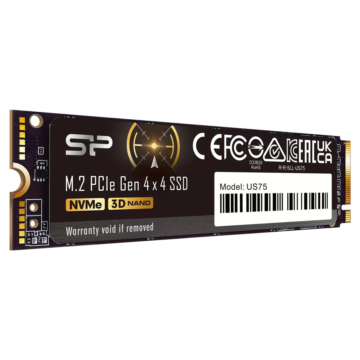 Silicon Power US75 1 ТБ M.2 PCIe 4.0 NVMe SSD Photo 4