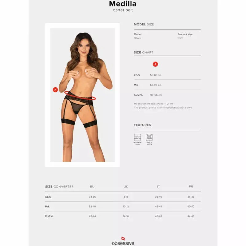 Suspender garter Obsessive D-236415 Photo 9