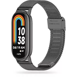 Ремешок Tech‑Protect MilaneseBand для Xiaomi Smart Band 8, чёрный