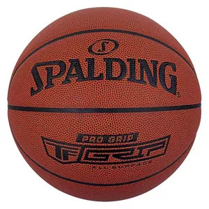 Spalding Pro Grip Basketball Size 7 Brown