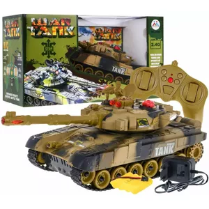 Remote Control Tank RoGer ZRC.9993.BEZ 2.4 GHz Desert Camouflage