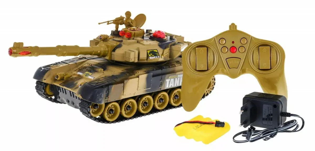 Remote Control Tank RoGer ZRC.9993.BEZ Photo 2