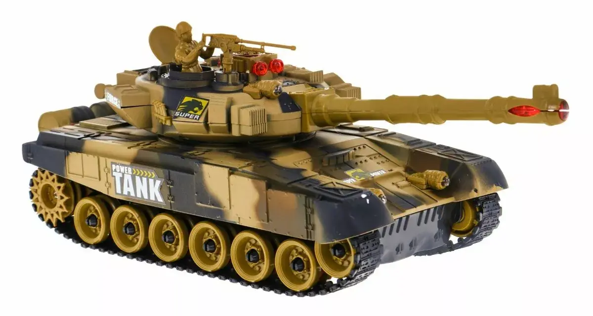 Remote Control Tank RoGer ZRC.9993.BEZ Photo 6