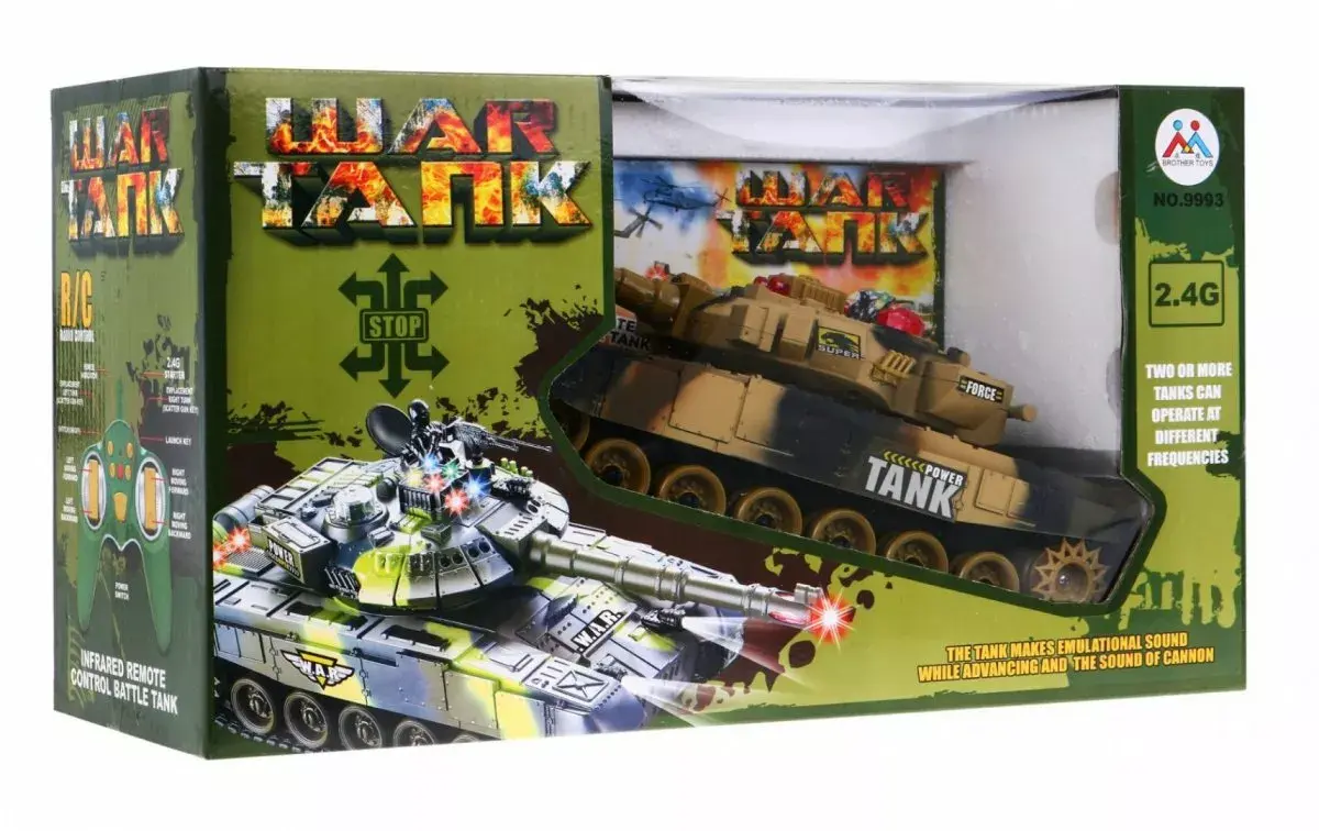 Remote Control Tank RoGer ZRC.9993.BEZ Photo 8