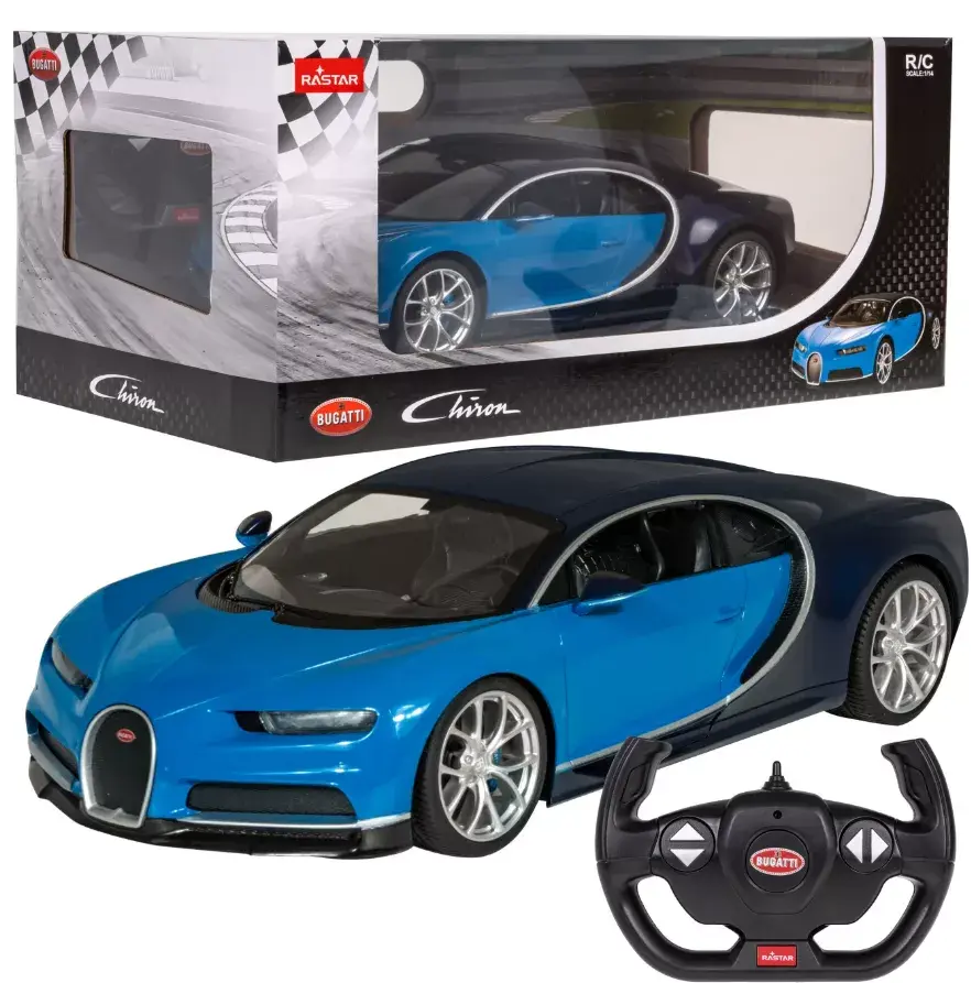 Rastar Bugatti Chiron tālvadāma 1:14 Photo 5