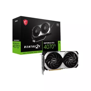 MSI VENTUS GEFORCE RTX 4070 TI 2X 12G OC graphics card NVIDIA 12 GB GDDR6X