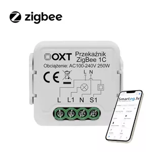 Zigbee 1 кнопочный мини реле