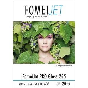 Foto papīrs Fomei A4 265 g/m² spīdīgs 20 lapas
