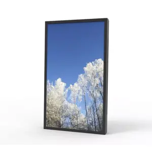 HI-ND Outdoor Wall Casing for 46-inch Displays, Landscape and Portrait Orientation, Black