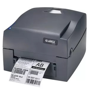 Принтер этикеток GoDEX G500 — прямая термопечать/термотрансфер, 203×203 DPI, 127 мм/с, Ethernet