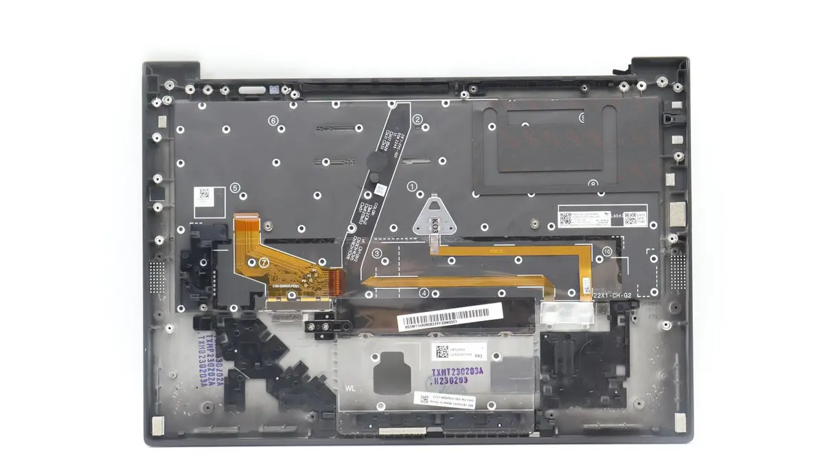 Lenovo 5M11H62773 Vāks un izgaismota tastatūra