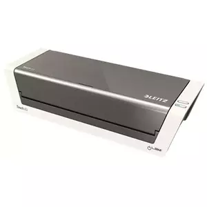 Hot laminator LEITZ 74744000, max lamination width 32 cm, 1000 mm/min, 220–240 V, 1700 W, 482×400×125 mm