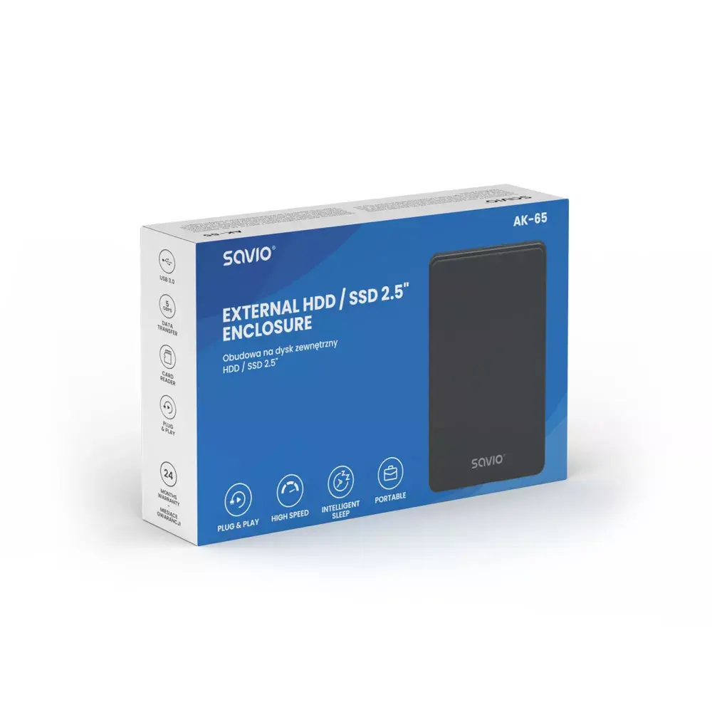 Корпус для HDD/SSD SAVIO AK-65 Photo 7