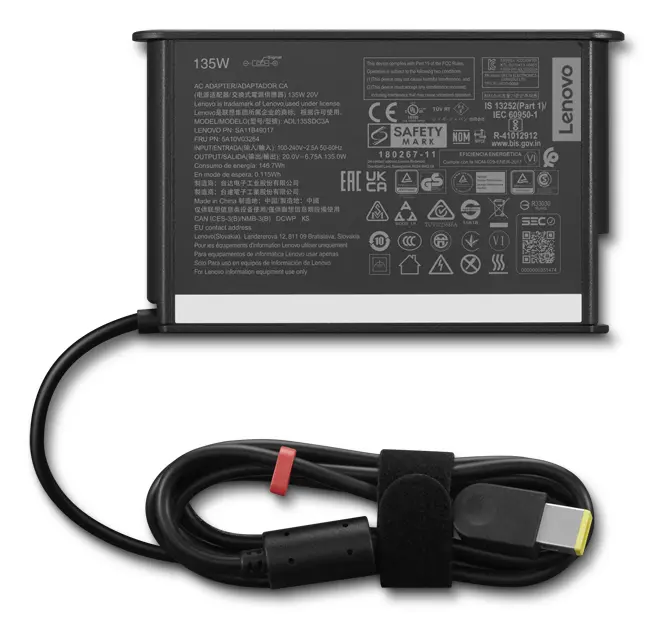 Lenovo 4X21L38724 Baroklis datoram iekštelpu melns