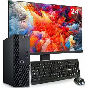 Komplekts DELL OptiPlex 3060 SFF Intel® Core™ i5-8500, 8GB RAM, 256GB SSD, HDMI, DP, Windows 10 Pro + Monitors DELL UltraSharp U2415 FHD + Tastatūra un Pele (Garantija 24.mēn.)