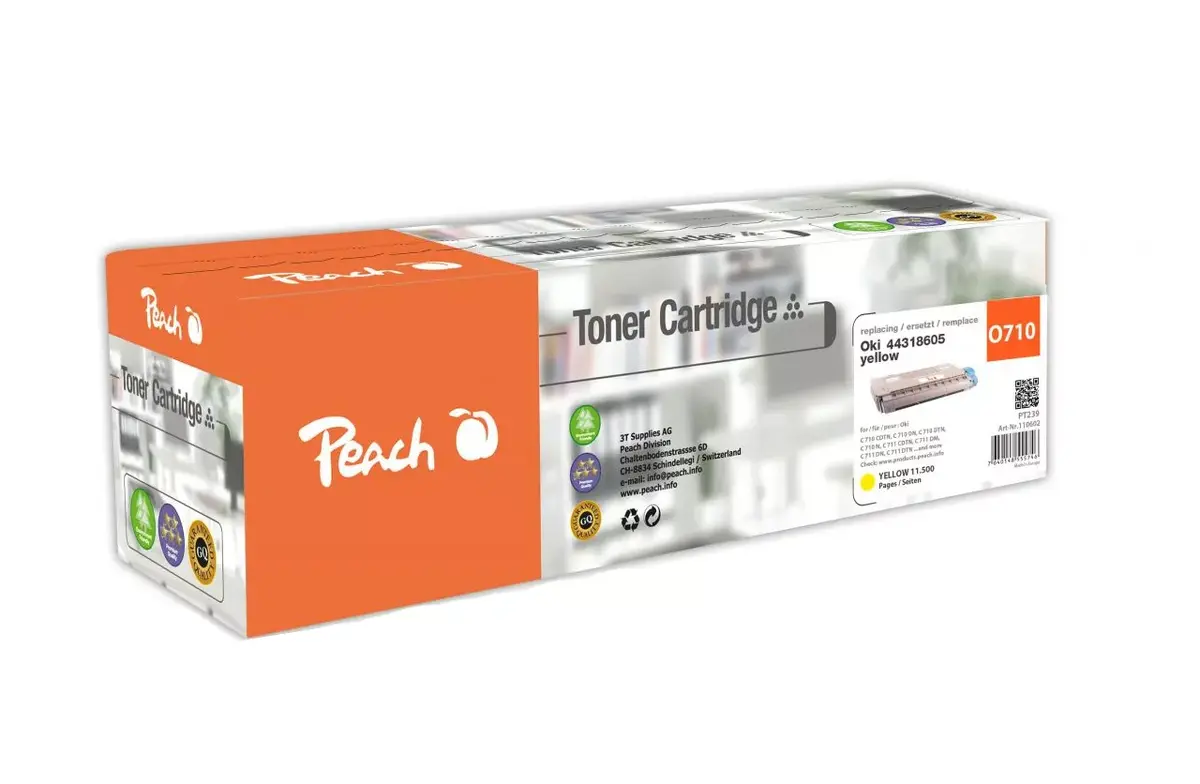 Toner Peach OKI C710/711 44318605 Photo 2