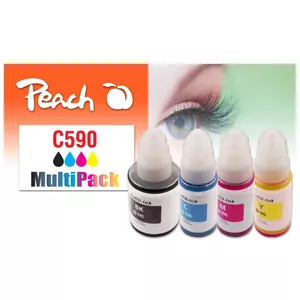 Cartridge Peach Canon CISS GI-590 MultiPack remanufactured Black