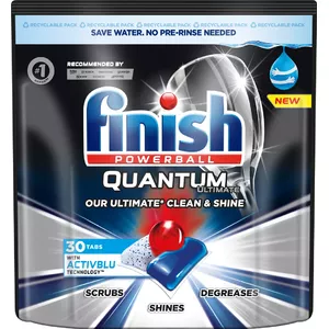 Таблетки для посудомоечных машин FINISH Quantum Ultimate 30шт