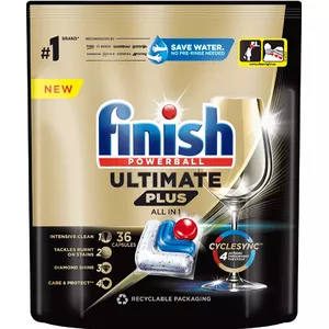 Капсулы для посудомоечных машин FINISH Allin1 Ultimate Plus 36шт