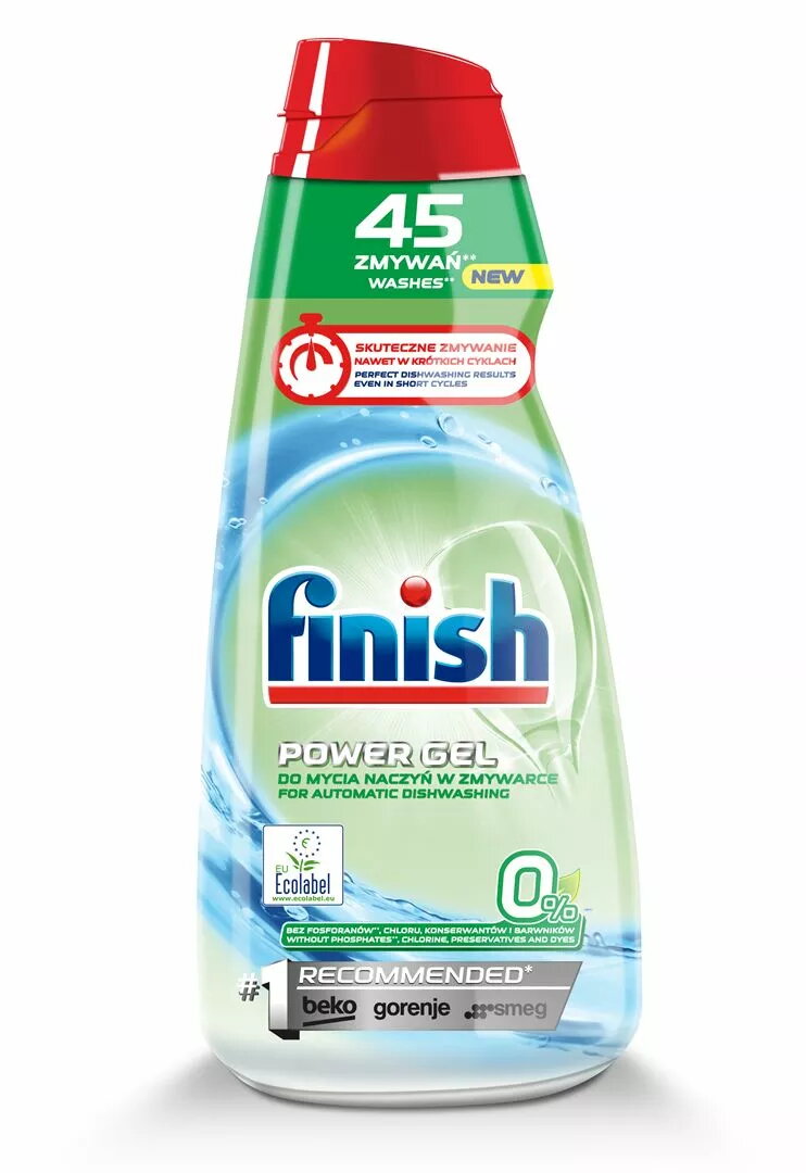 Trauku mazgāšanas želeja FINISH All-in-1 Max