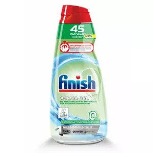 Гель для посудомоечных машин FINISH Power Gel Eco 0% 0,9 л