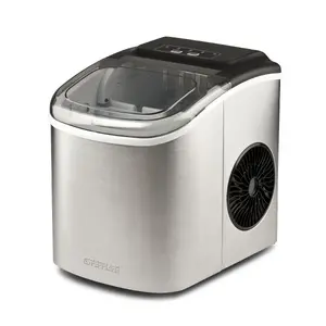 G3 Ferrari ARTIKO Portable Ice Cube Maker 12 kg/24h Black Stainless Steel 230 V