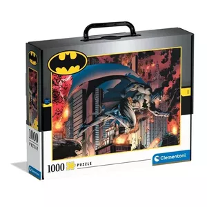Пазл Clementoni 1000 элементов Brief Case Batman — 1000 частей, иллюстрация Бэтмена