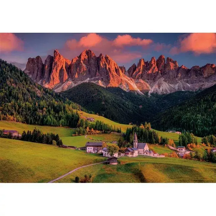 Puzlis 1000 d. Clementoni High Quality Magical Dolomites Photo 2