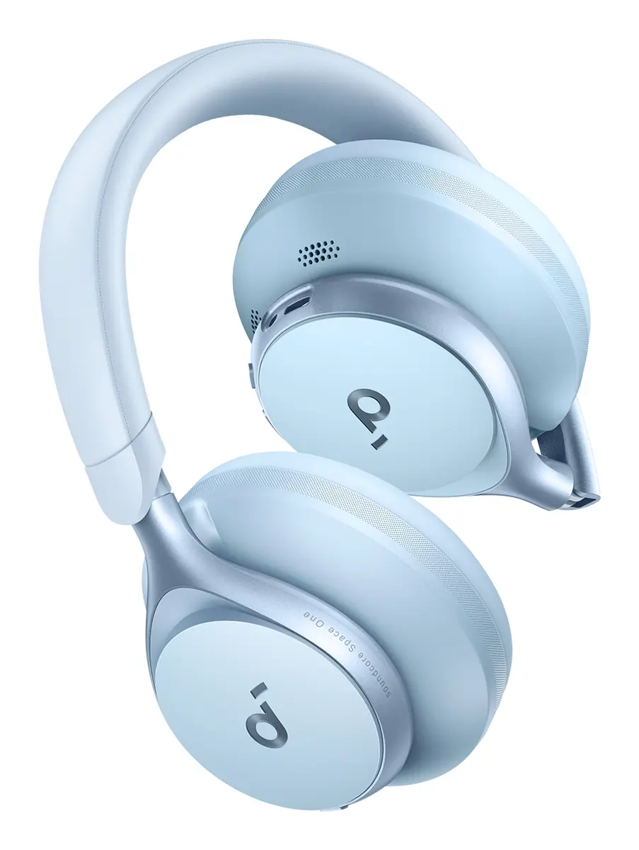 Anker Space One Wireless Bluetooth Headset Blue Photo 7