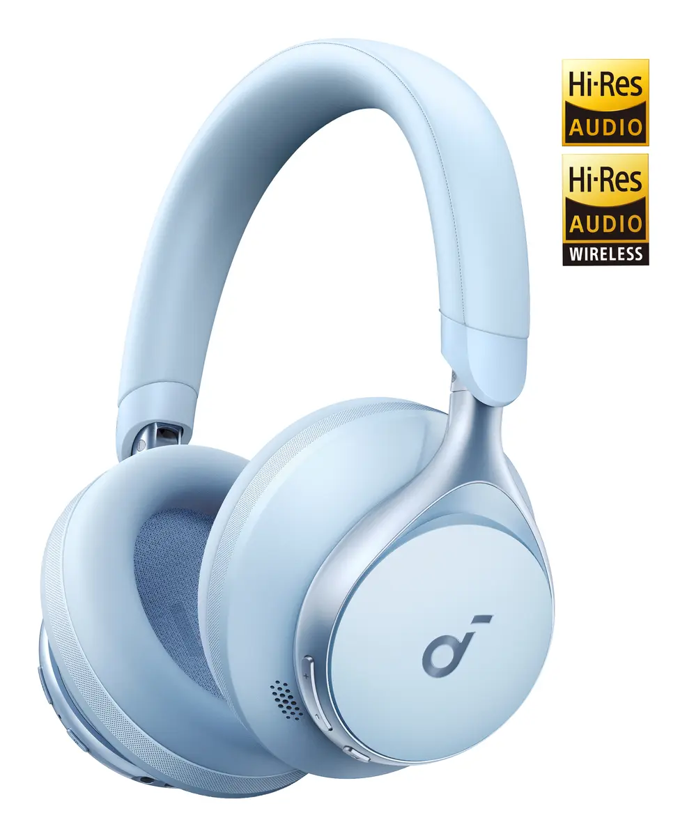 Anker Space One Wireless Bluetooth Headset Blue Photo 9