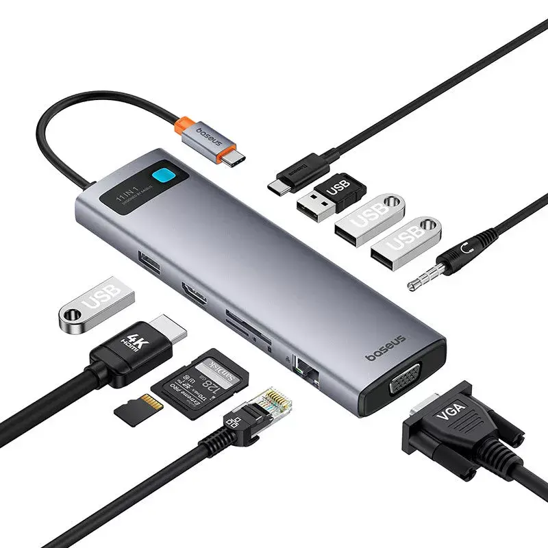 Baseus StarJoy USB‑C хаб 11‑в‑1 Photo 2