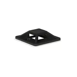 Kabeļu saite Lanview LVT-CABLEMOUNT-50B Polipropilēns Melna 50 gab